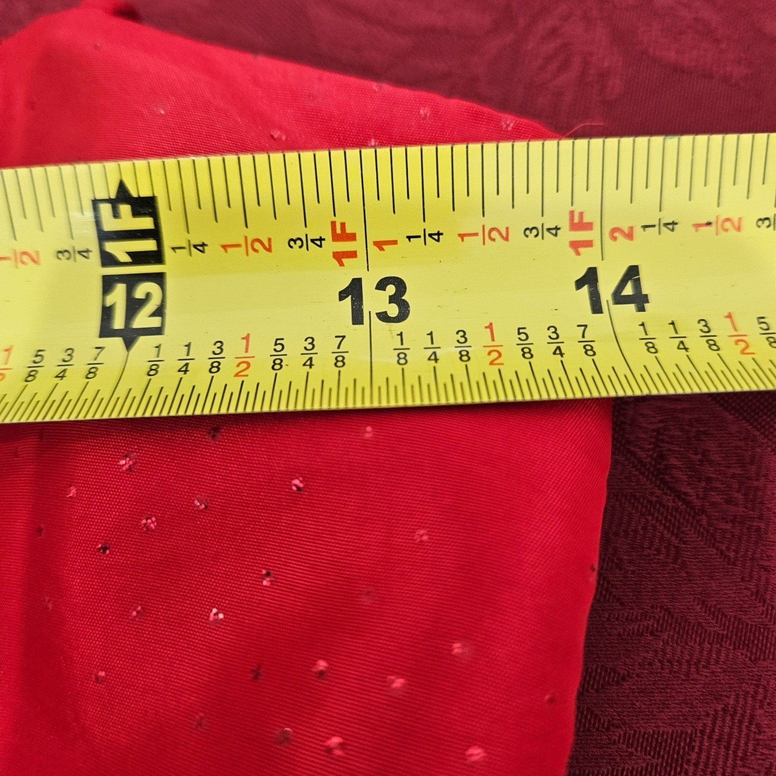 Zum Zum Niki Livas Y2K Red Shimmer Halter Gown XS/S Corset Lace Up Back Dress