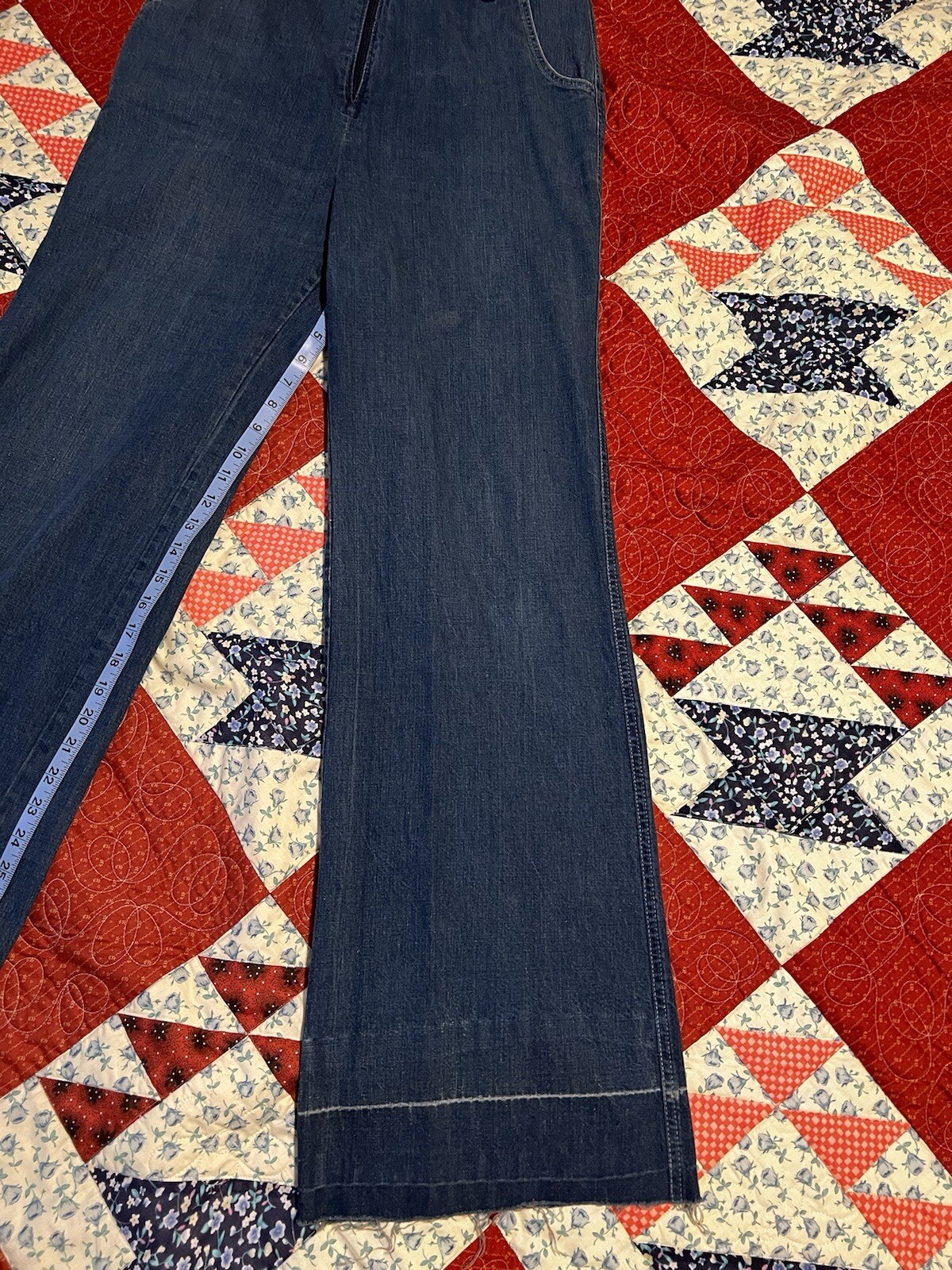 Vintage Mushroom brand Denim Jumpsuit Women’s M or L Boiler Suit One piece