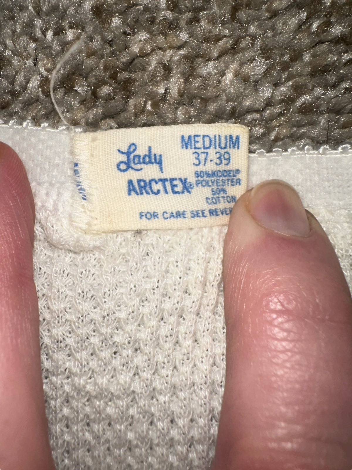 Vintage Lady Arctex Thermal Long Johns M Waffle Knit Base Layer USA Gorpcore Ski