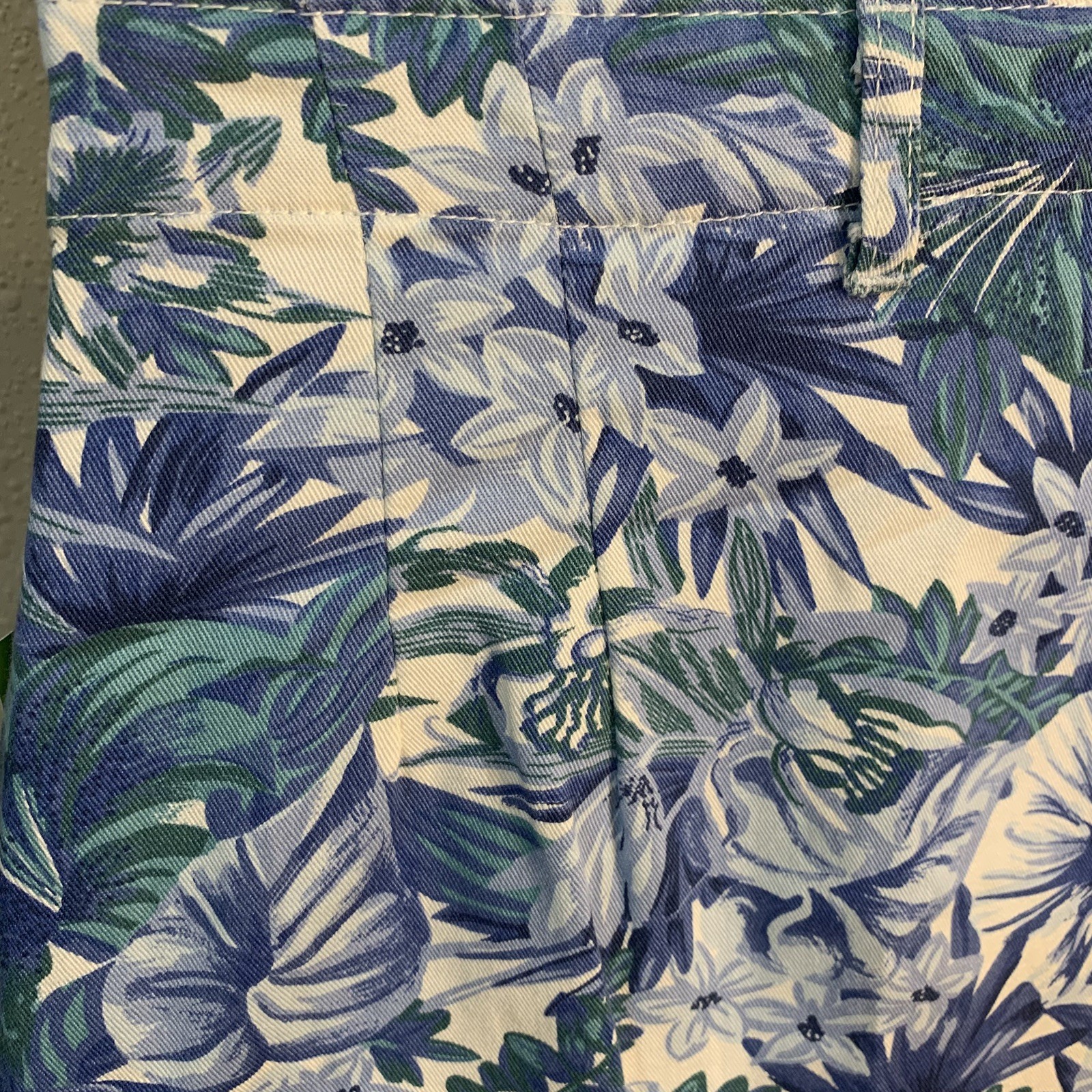 Vintage NWT Gotcha Covered Blue Floral Wrap Skirt 6 Cottagecore Y2K Resortcore