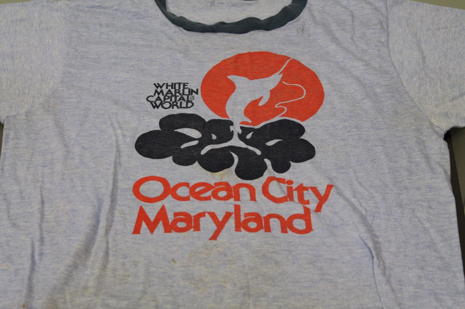 Original VTG 1978 Ocean City Maryland International Tennis Tournament T-Shirt L