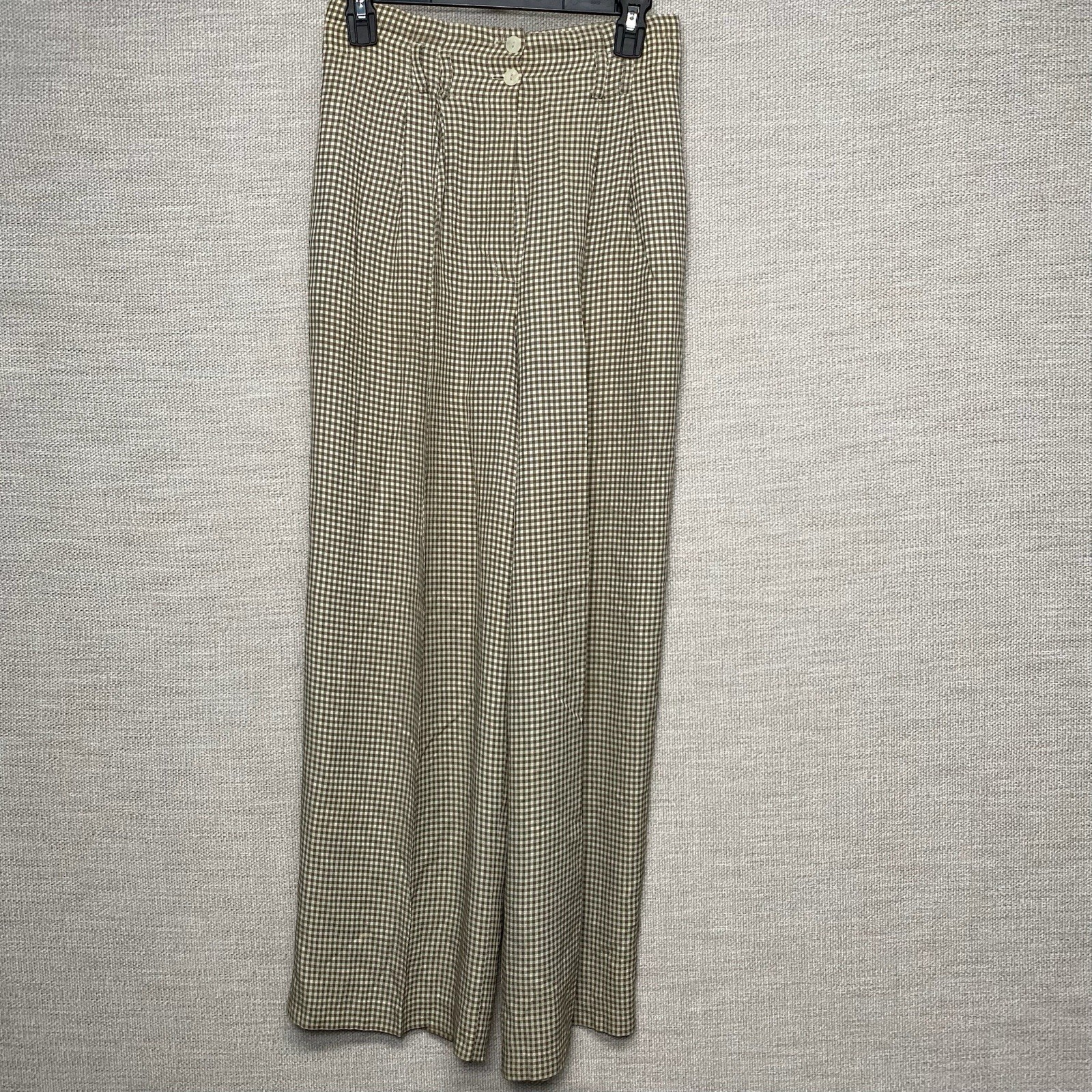 80s Compagnie Internationale Express Pantsuit Light Academia Boho Chic Gingham