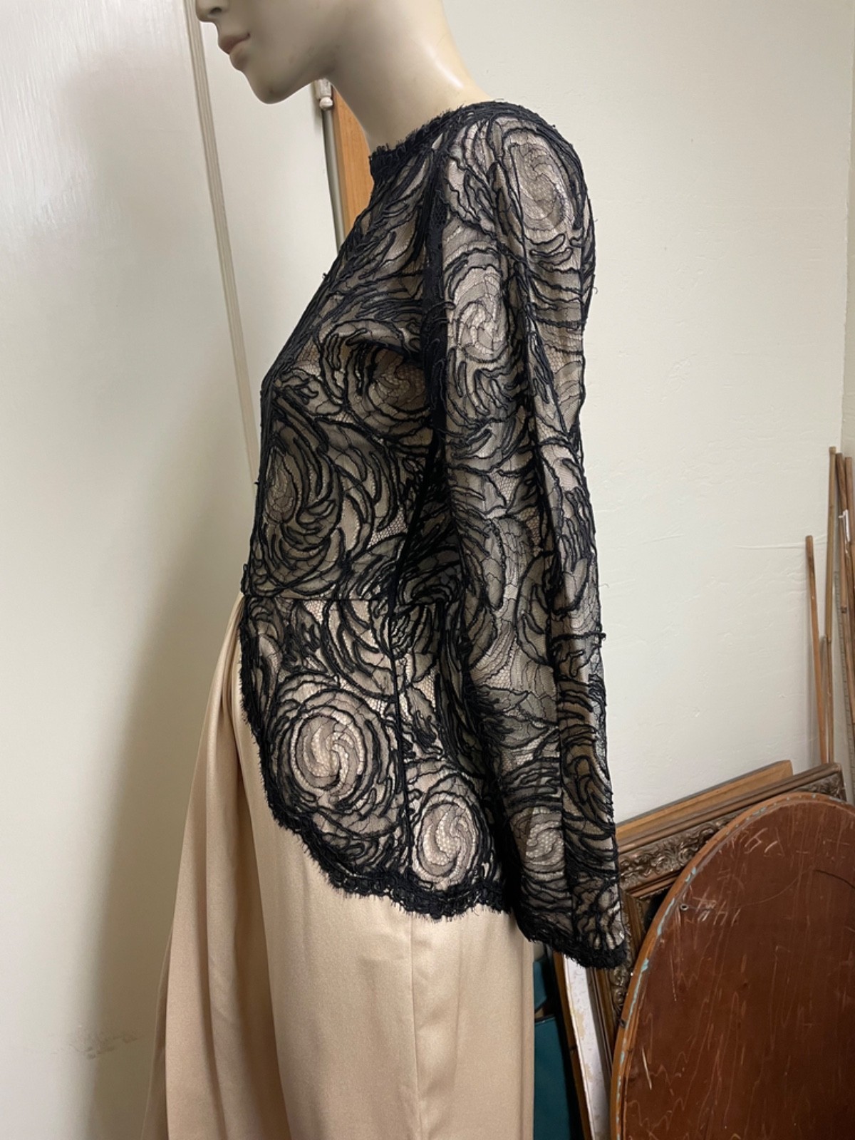 80s Geoffrey Beene Evening Gown