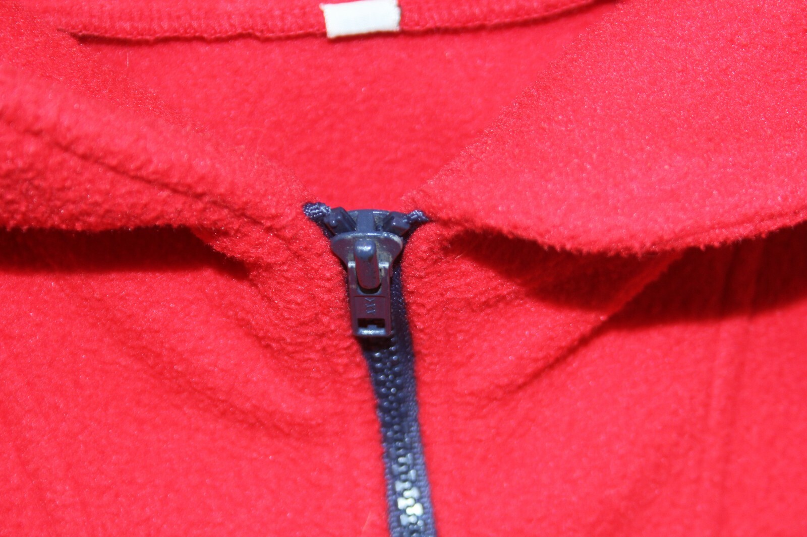 RARE Vintage 70s Patagonia Big Logo Womens Fleece Jacket Size 11/12 Full Zip