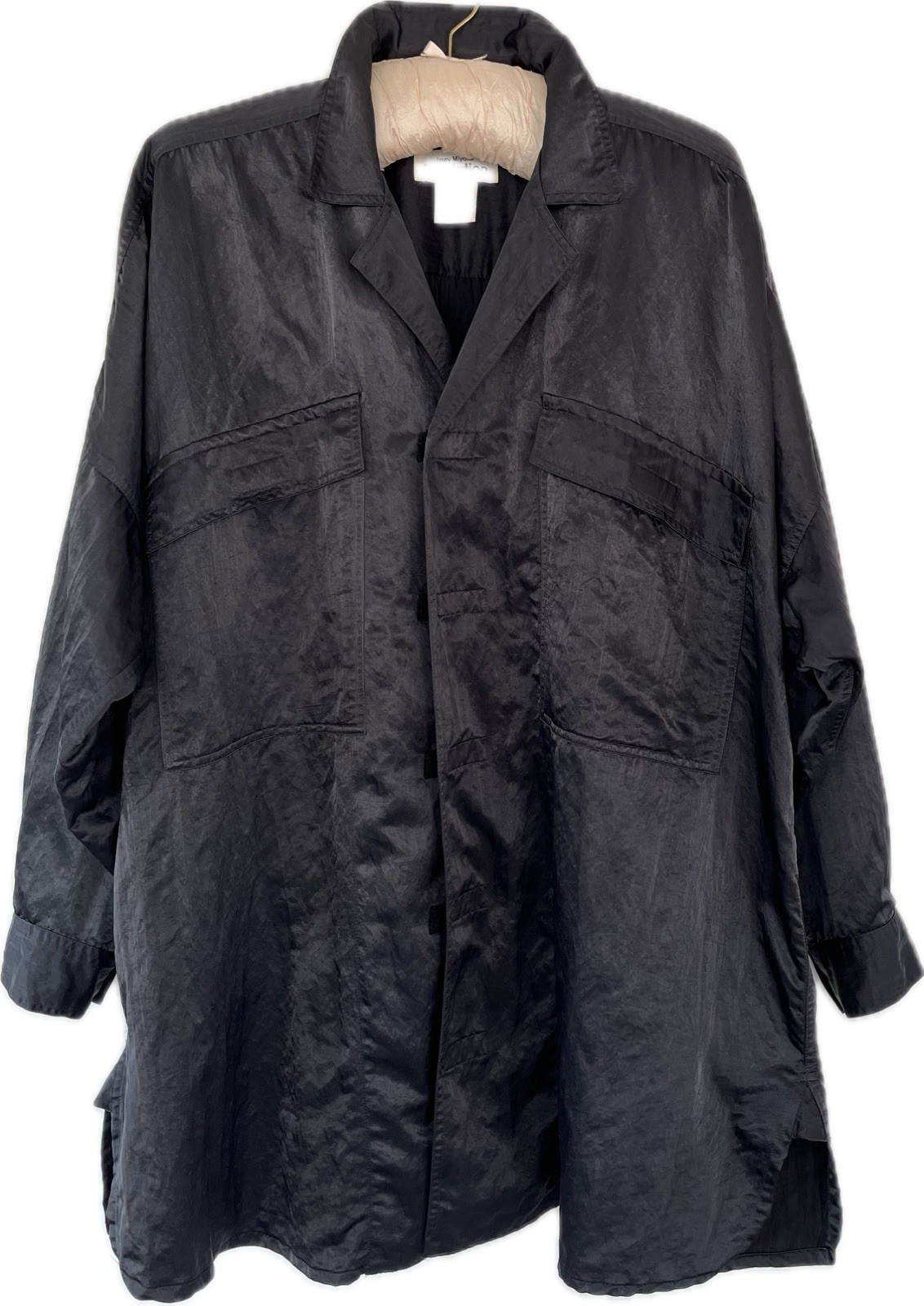 Issey Miyake Plantation Vintage 1980s Over Size Black Dress