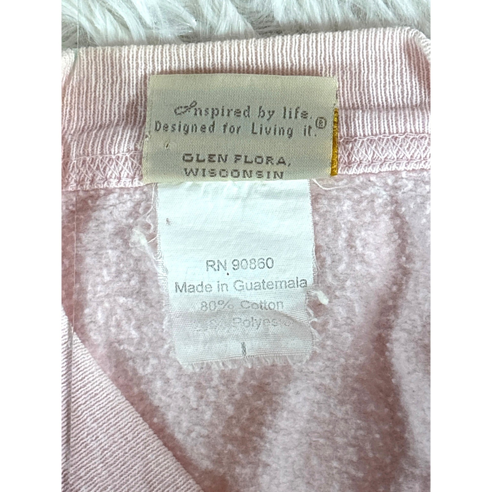Artisans Inc Vintage Hummingbird Floral Fleece Cardigan Pink Sweatshirt Large