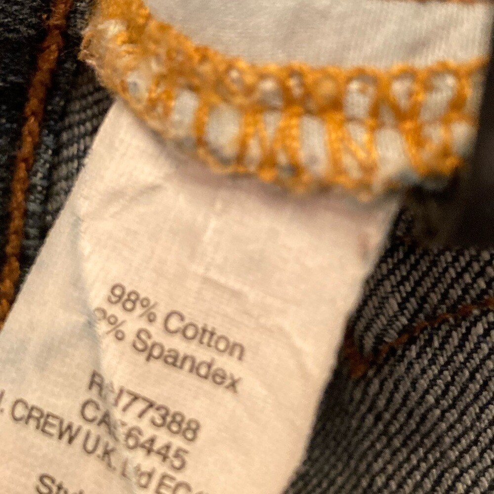 J. Crew Denim Stretch Ankle Jeans, Size 28