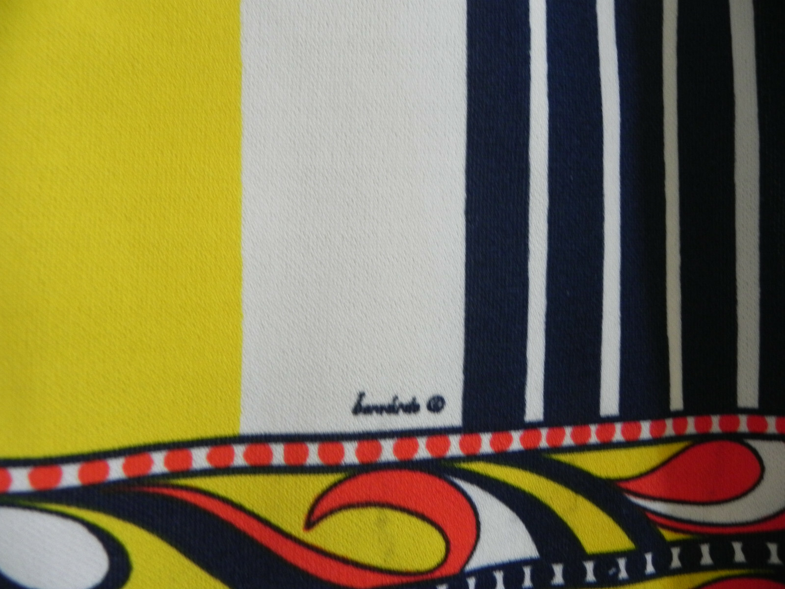 Vtg Bernardo Maxi Skirt Elastic Band Multicolor Slit Front A-Line Size US 2XS/XS