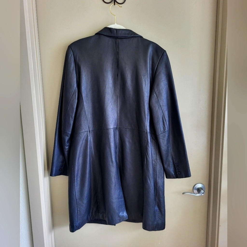Vintage LOBI LOBI Genuine Leather Coat