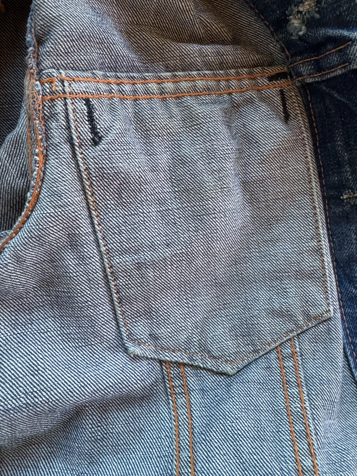 Collectible Vintage 1960s Levi’s Type 3 Denim Jacket Big E Size 34