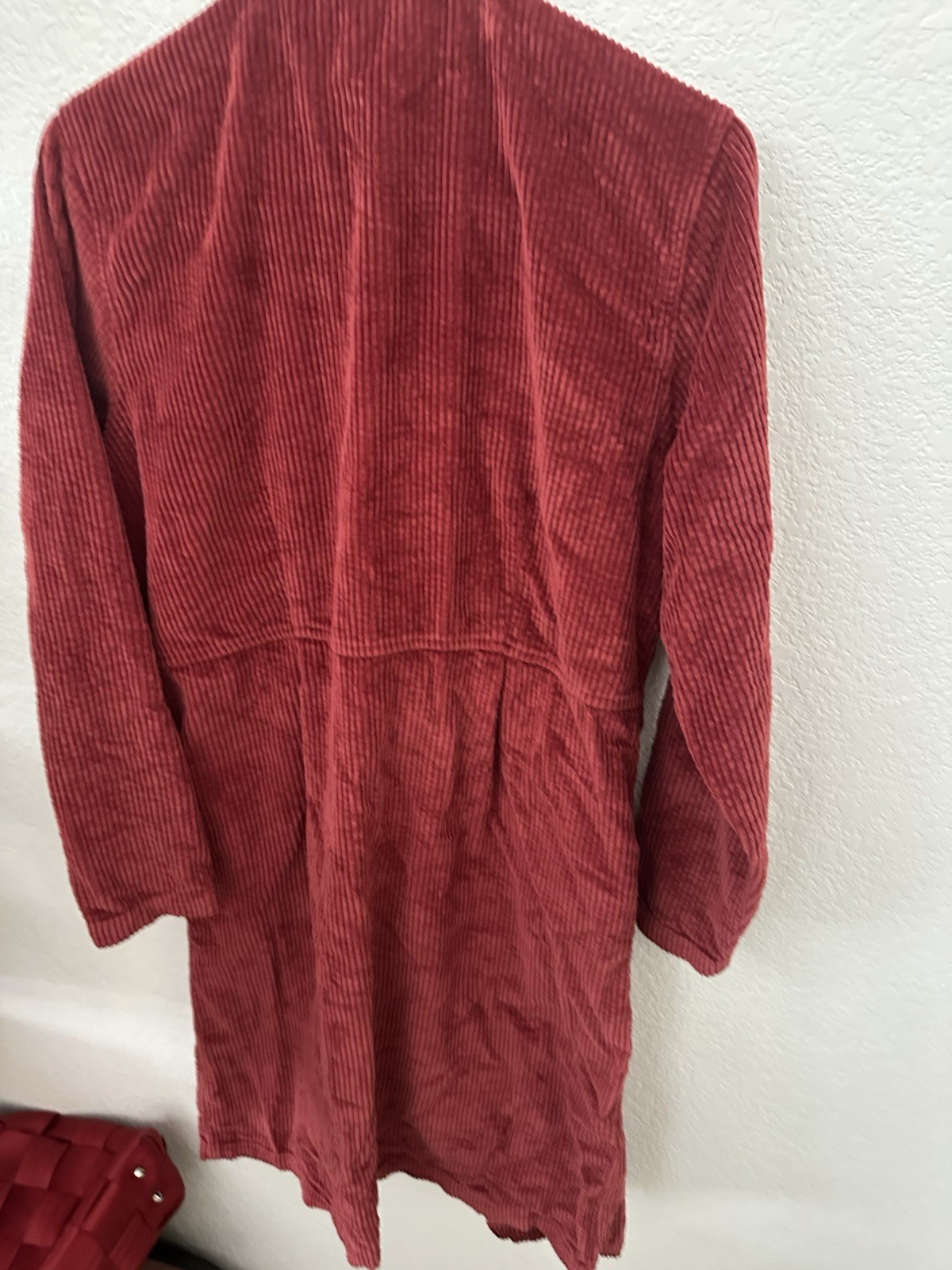 Vtg L L Bean Courdory Women’s 14 Reg Dress Cranberry Color Soft