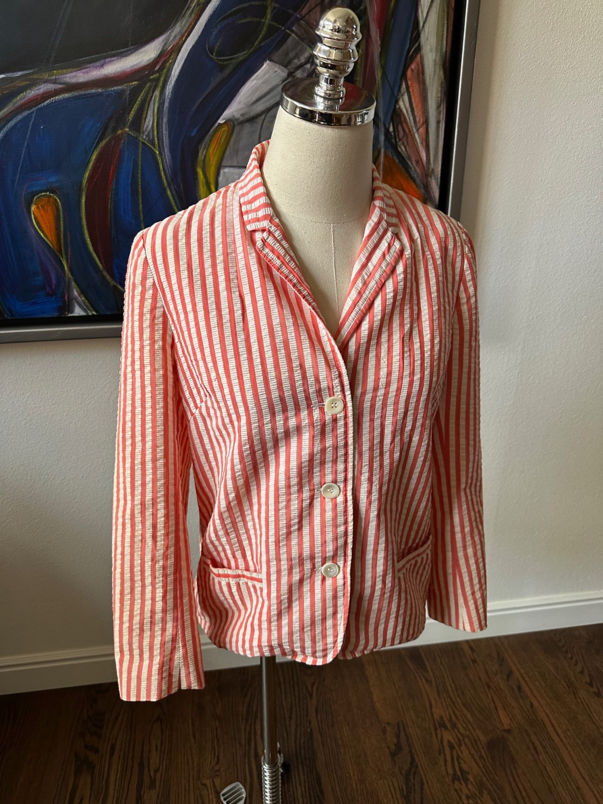 Vintage Florence Walsh Hyde Park N.Y. Women’s Blazer — Mid-Century Jacket- Seers