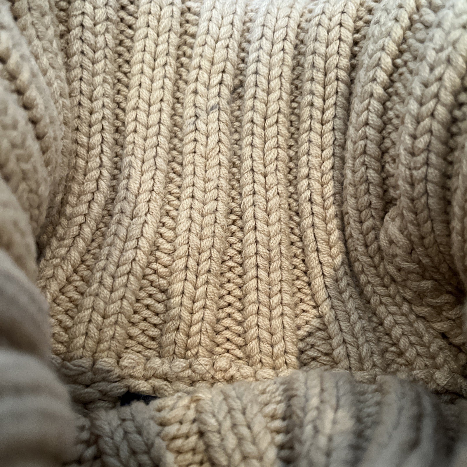 VINTAGE WOMENS GAP Y2K FALL 2002 STRIPE KNIT TURTLENECK SWEATER SMALL -MEDIUM