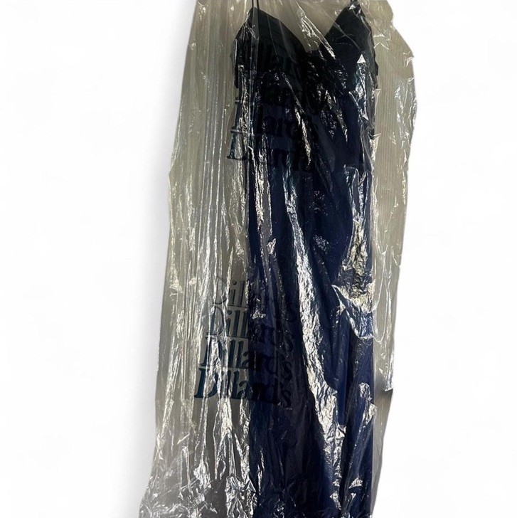 Vintage Blondie Nites by Jaslene Navy Blue & Black Gown | Size 5