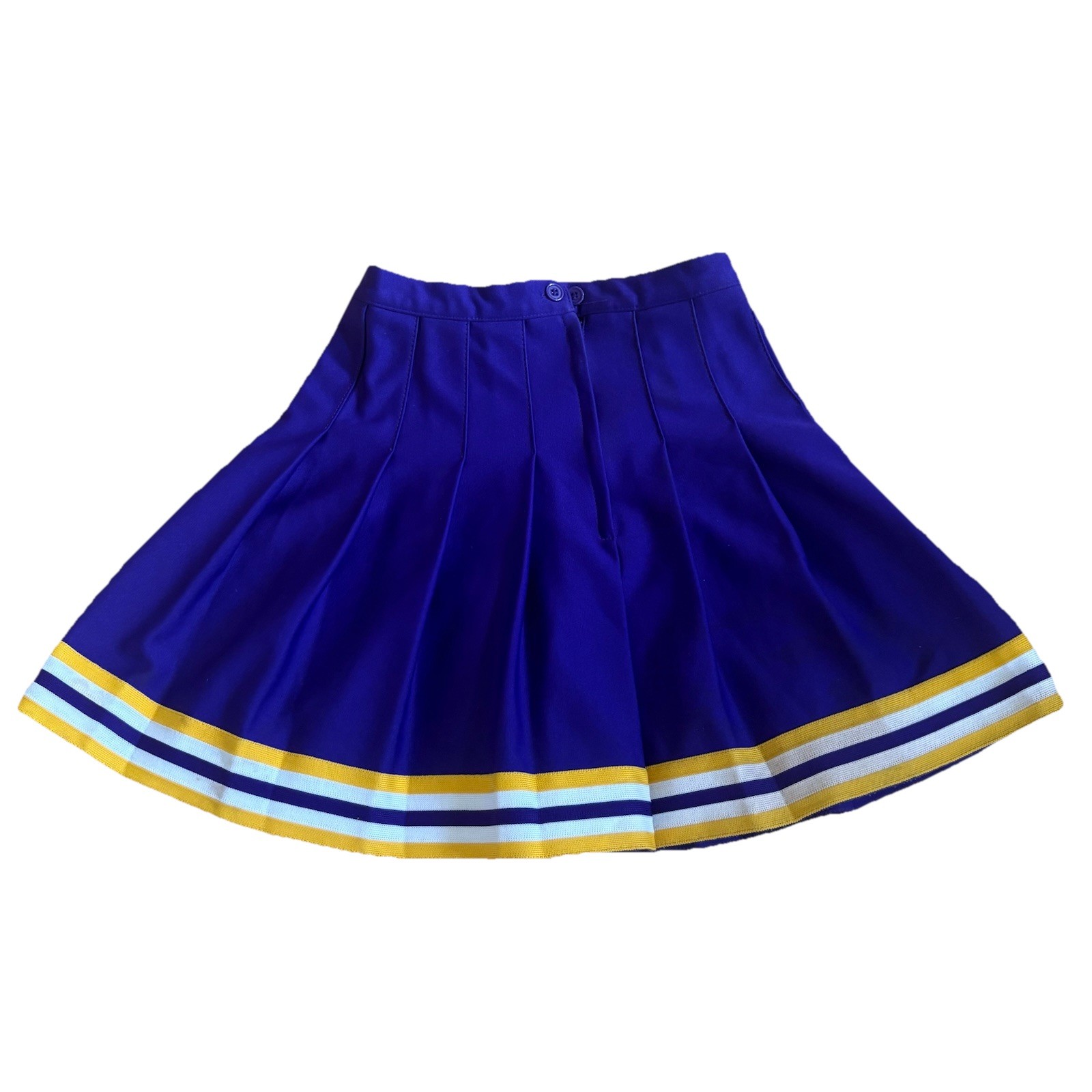 VTG Varsity Spirit Fashions Skirt Sz 5 Purple Yellow Minnesota Vikings LSU Tiger
