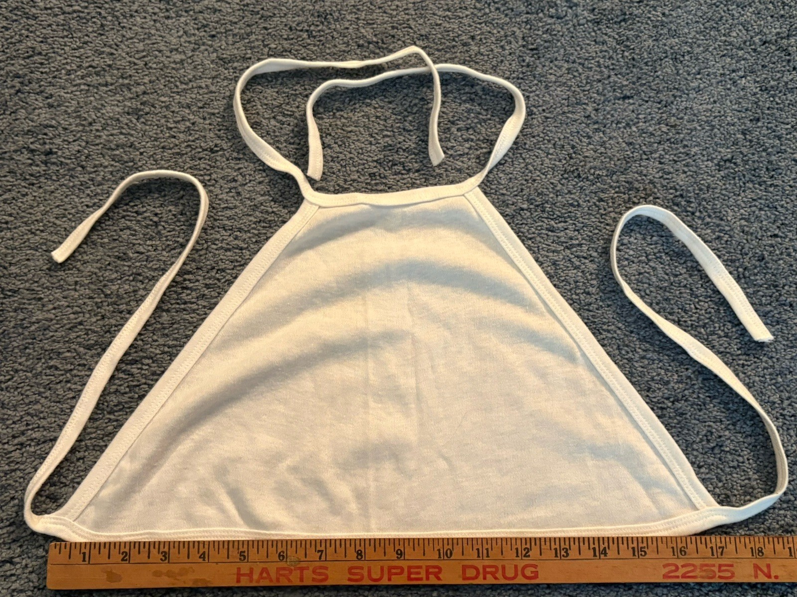 True Vintage 70’s-80’s Women’s Halter Top crop neck triangle bikini NEVER WORN