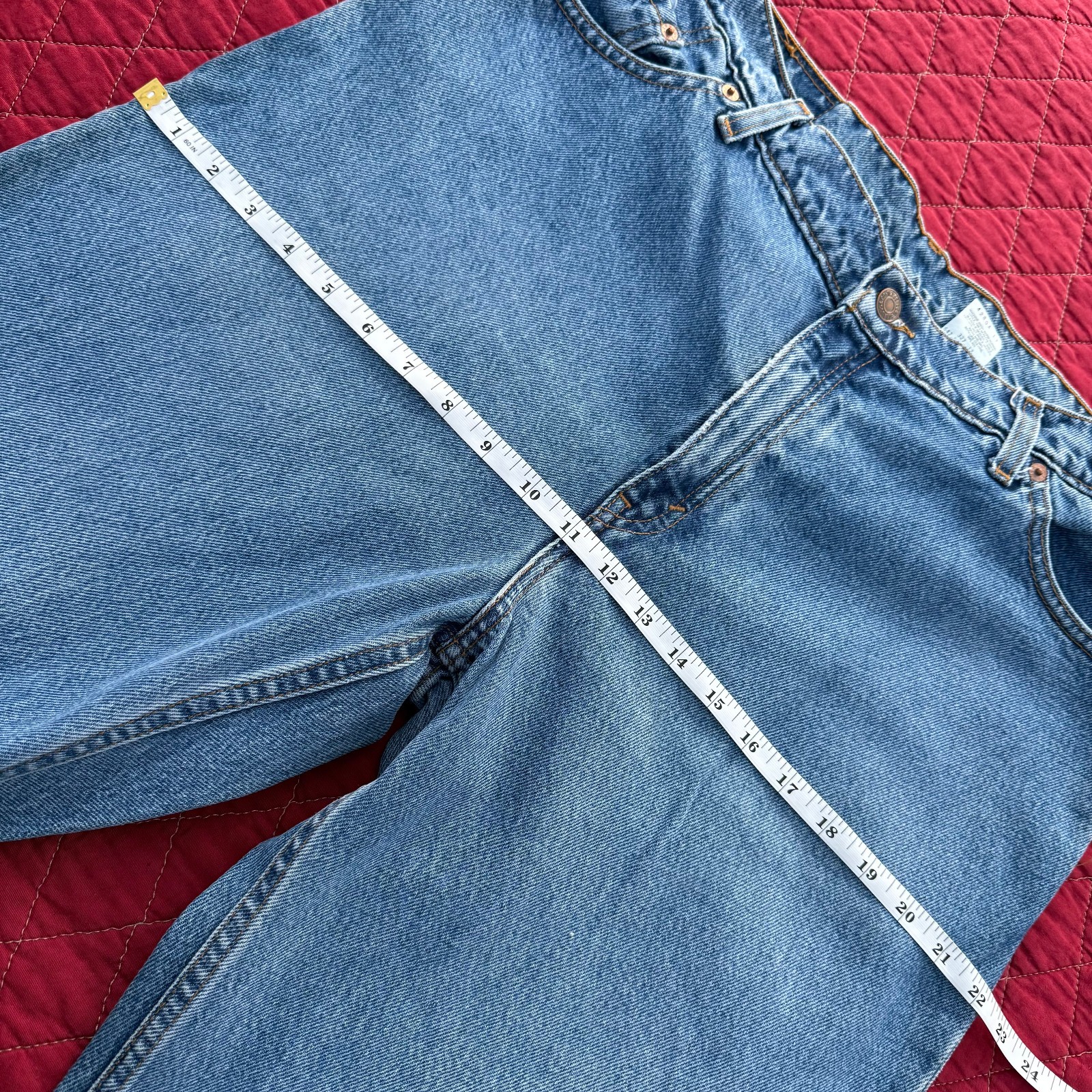 Levi’s 517 Boot Cut Jeans Y2K Mom Jeans , 16 Miss 34×32 Vintage Denim Deadstock