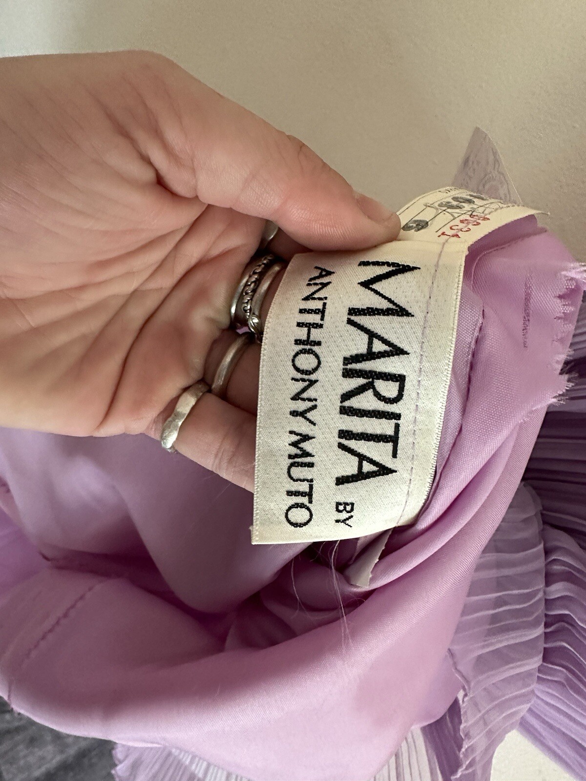 Vintage 1960s Marita by Anthony Muto Evening Dress