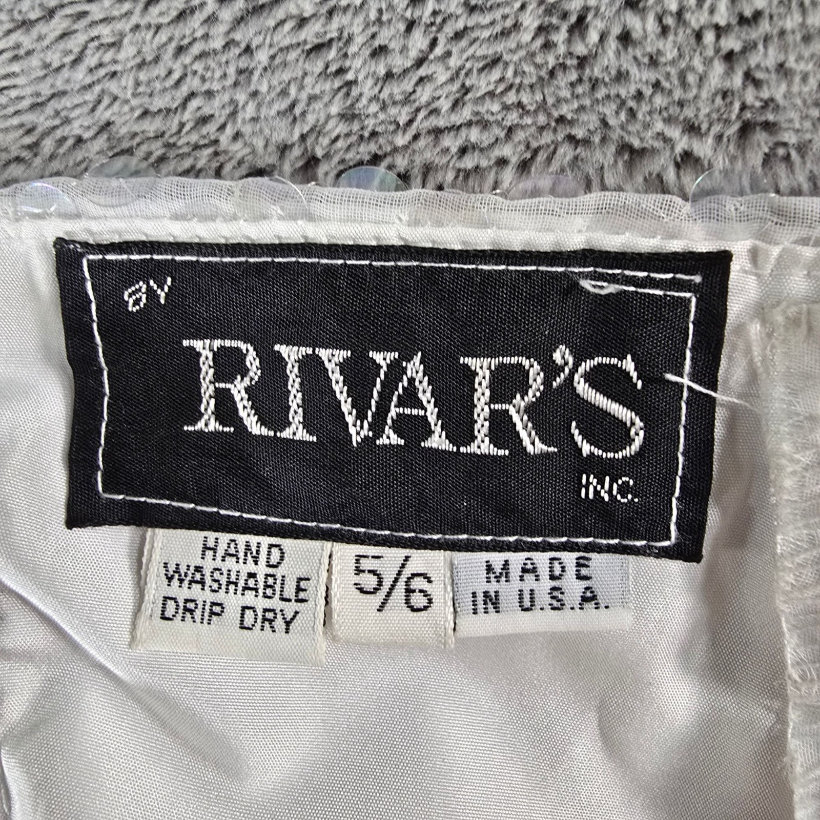 Vintage 1980s Rivar’s Sequined Halter Performance/Party Dress (Junior’s Small)