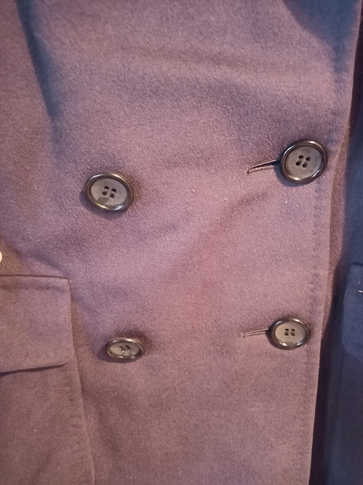 1950s ladies Savile Row cashmere coat