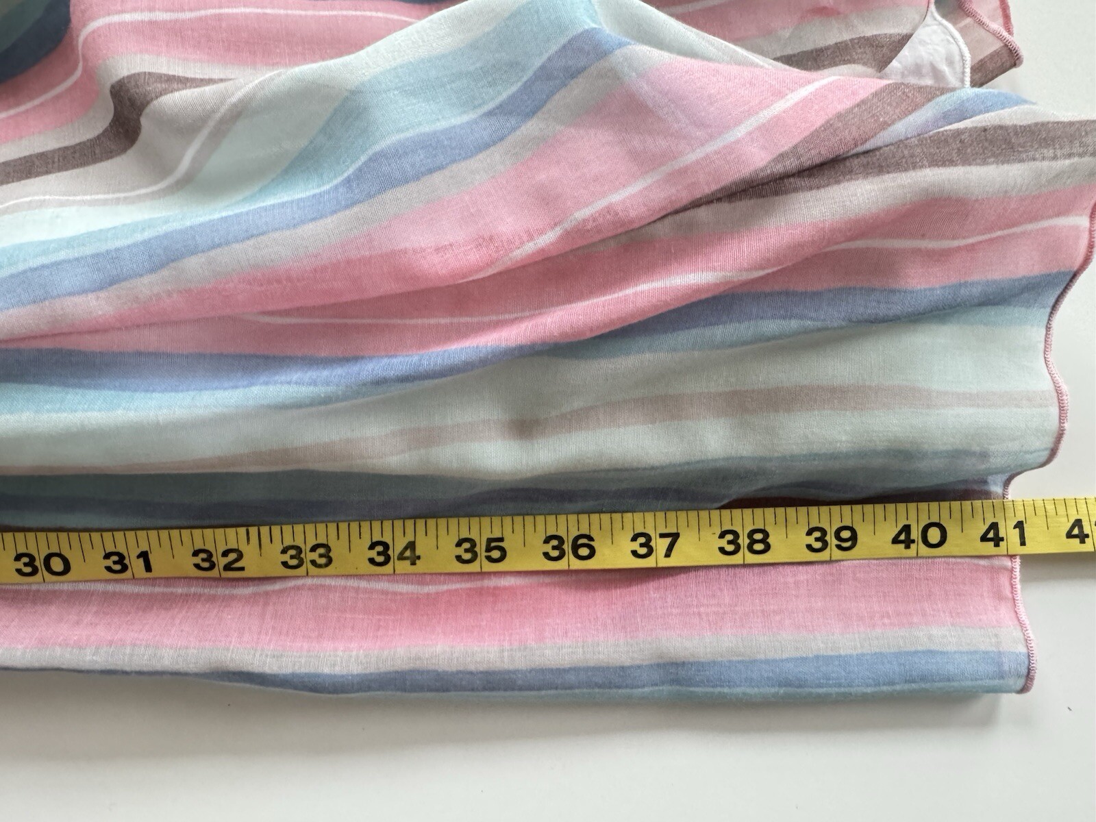 vintage 70s 80s Style C’est Moi rainbow striped strappy Sun Tea Party Dress M