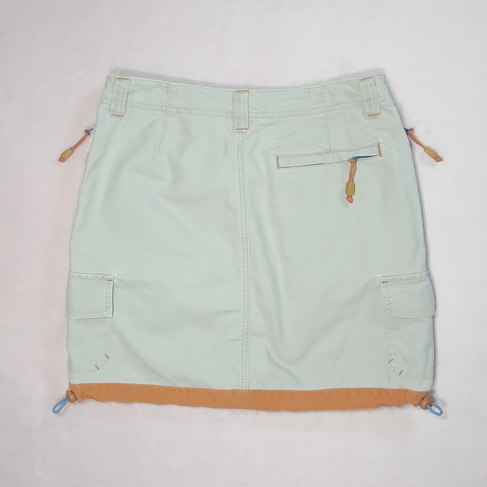 vintage 90s y2k american eagle cargo pocket mini skirt sz 4 gorpcore utility