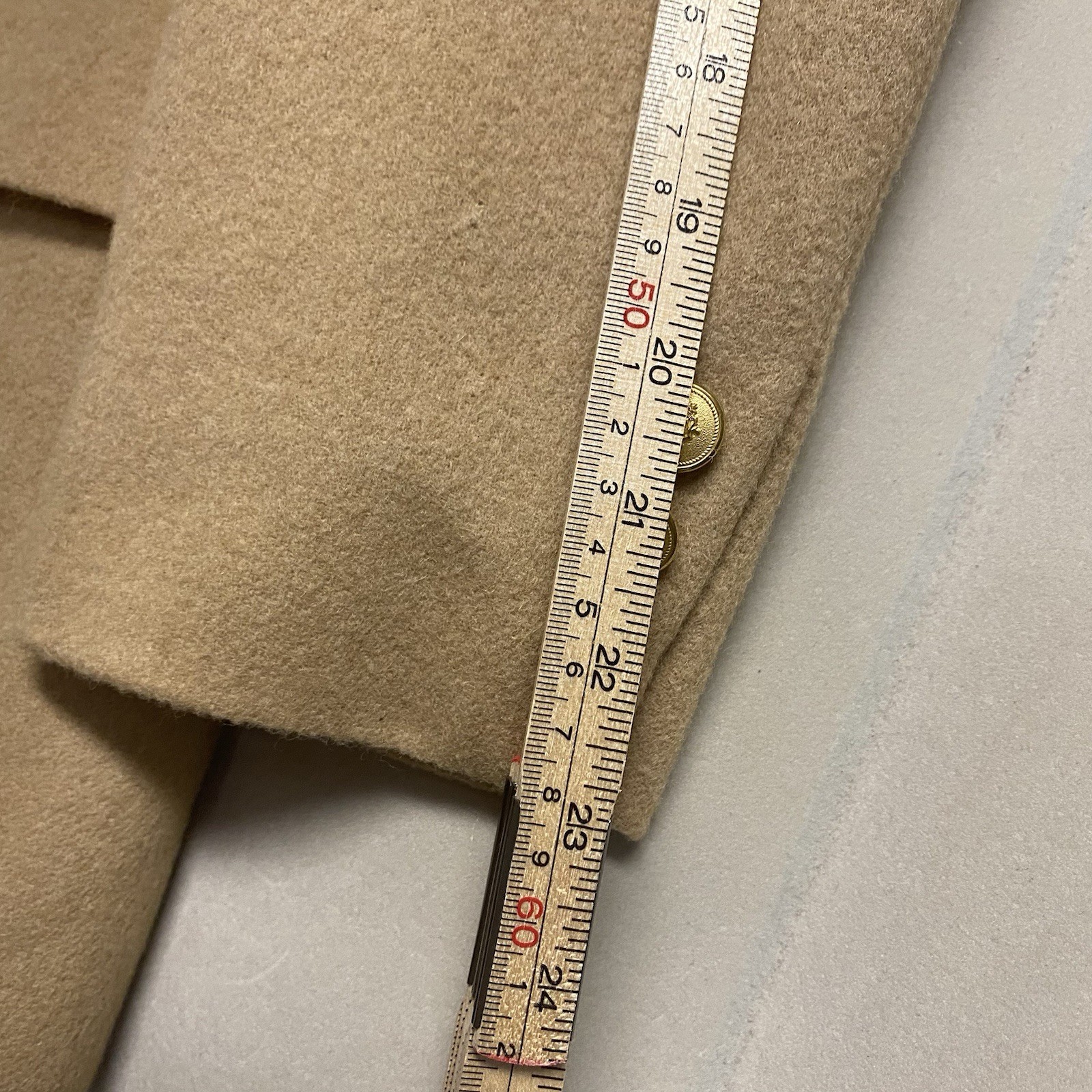 Vintage Pietrafesa Studio 121 Women’s Molly Blazer Jacket Size 4 100% Camel Hair