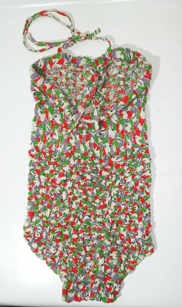 Vintage Swimsuit 1950s 1960s Standard Elastic