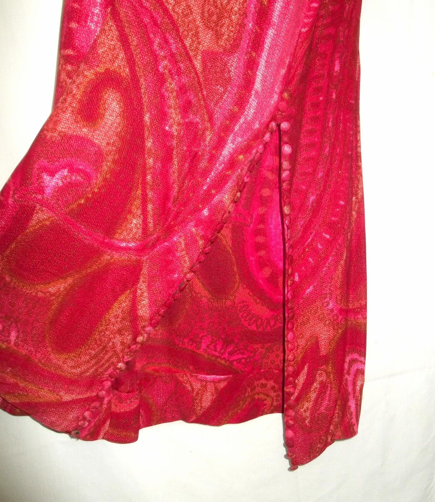 CAFTAN / LOUNGING GOWN 1960’S 1970’s VINTAGE PAISLEY WESTERN COSTUME COMPANY
