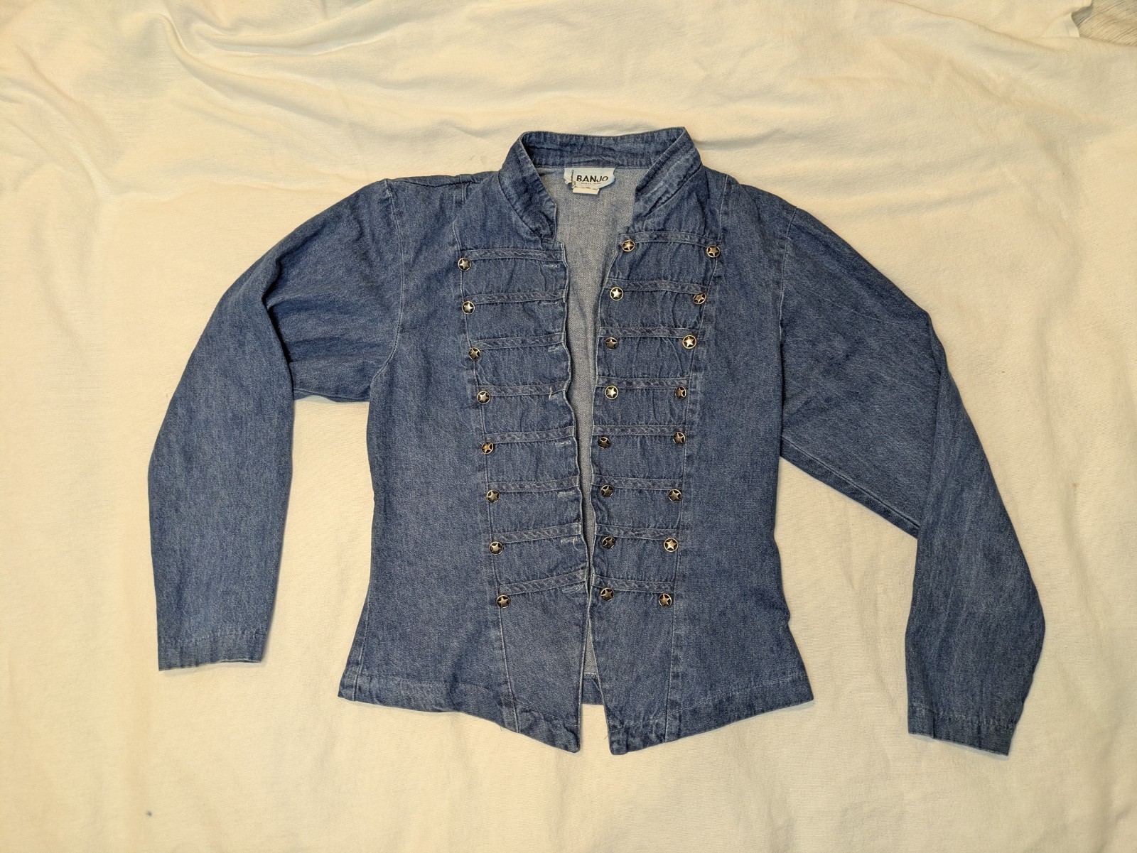 Vintage BANJO Western Shirt Long Sleeve Women’s Size Small Texas Star Buttons