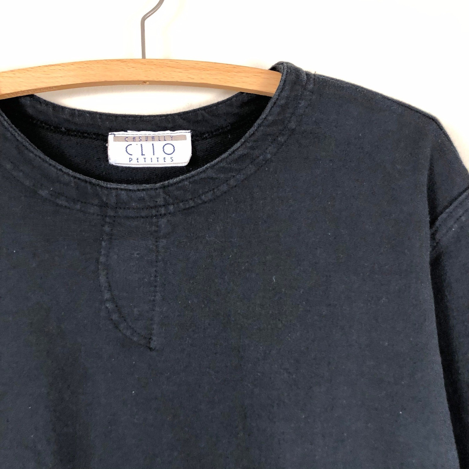 vintage 90s minimal tunic sweatshirt knit top linen minimalist grunge boho