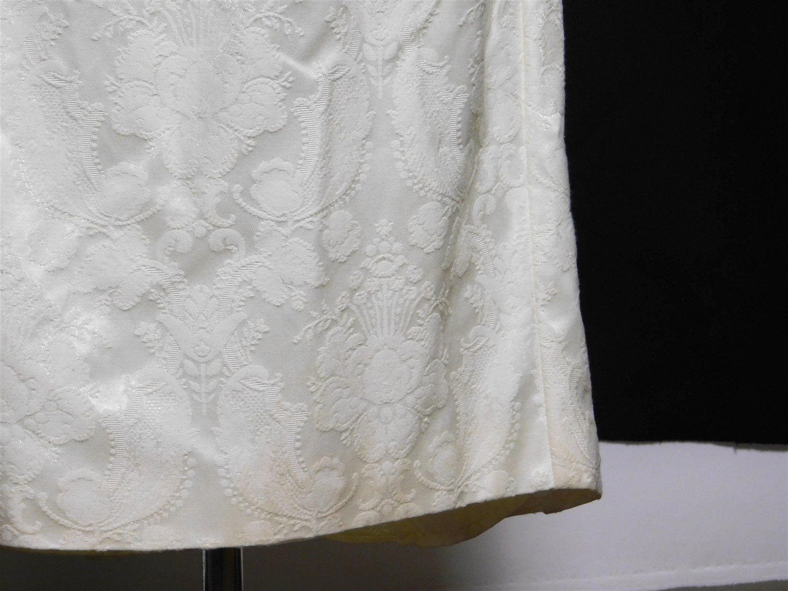 NWT 1980s Vintage JESSICA McClintock Ivory Beaded Baroque Wedding Dress Sz 10