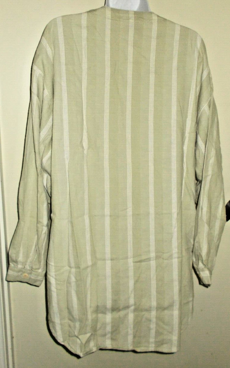 Vintage Spiegel TOGETHER! Jacket Shirt Ladies L 12-14 Pale Green Pockets 32″ L
