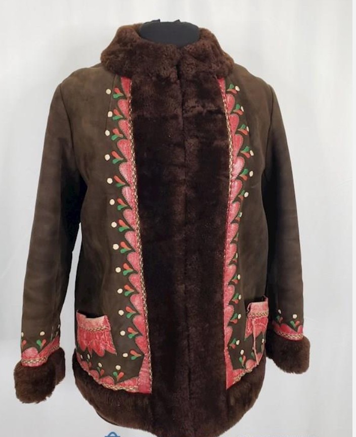 Vintage Polish Sheepskin Jacket