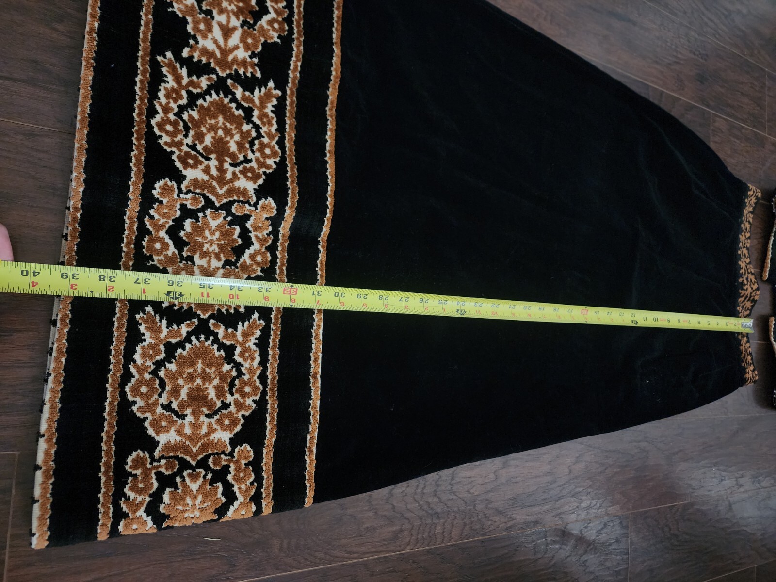 Vintage 60-70s Jo Hardin Tapestry Carpet Vest /skirt Set Boho Hippie Festival