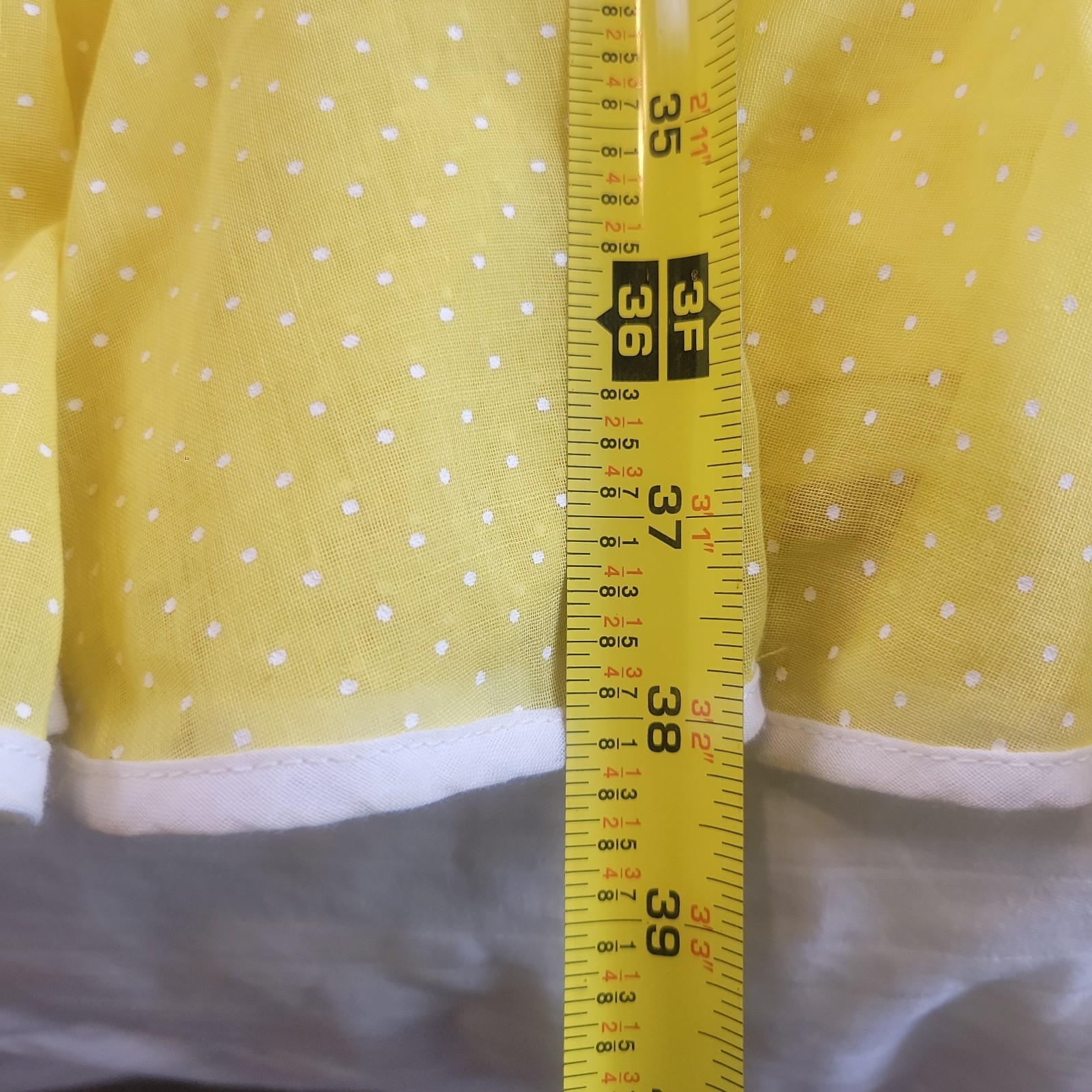 Vintage 1960’s Miss Elliette Yellow Halter Maxi Dress Sz 8 Bow Accent Piping