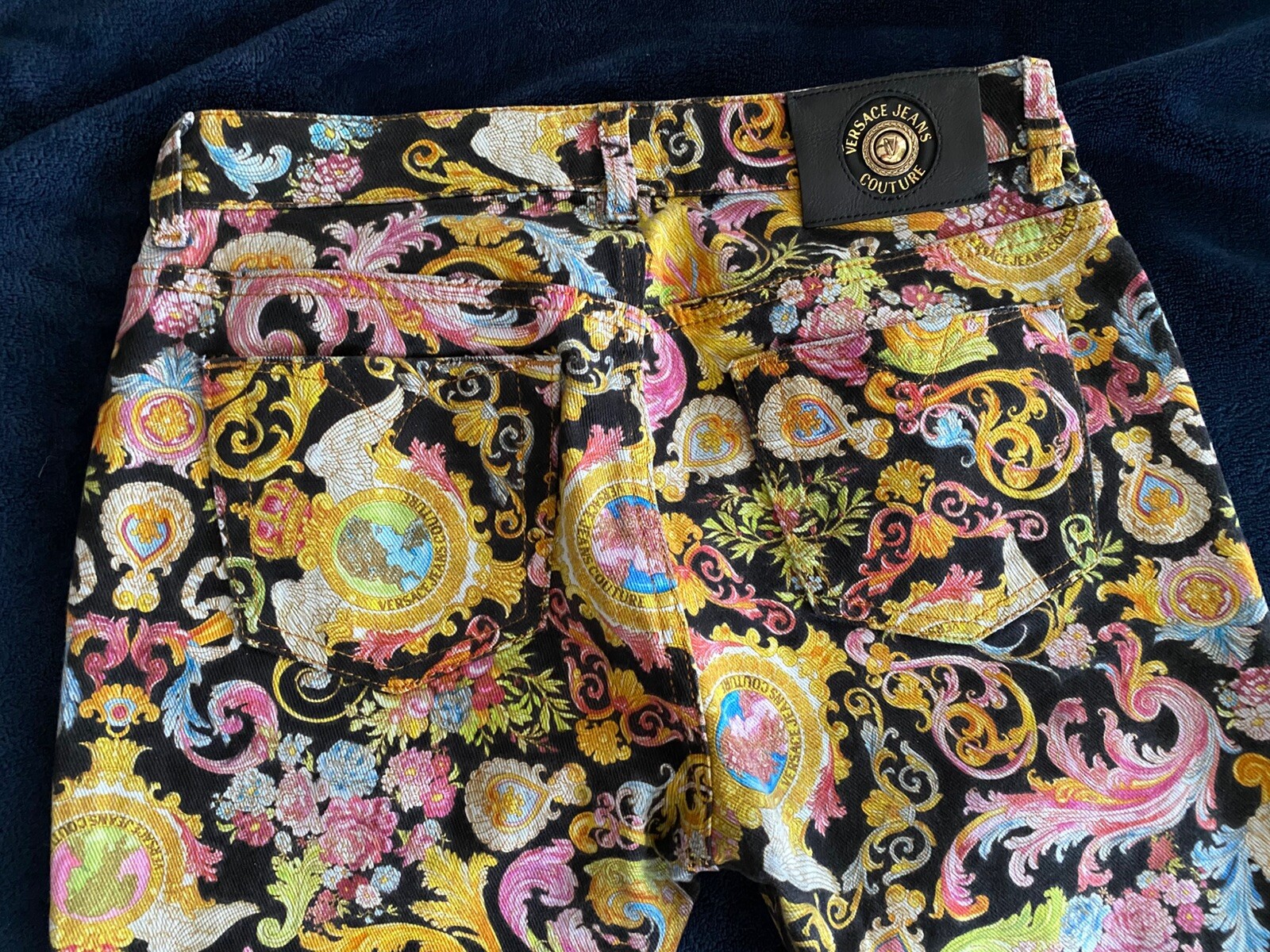 Vintage 90’s VERSACE JEANS COUTURE TROUSER PANTS SIZE IT 40/36