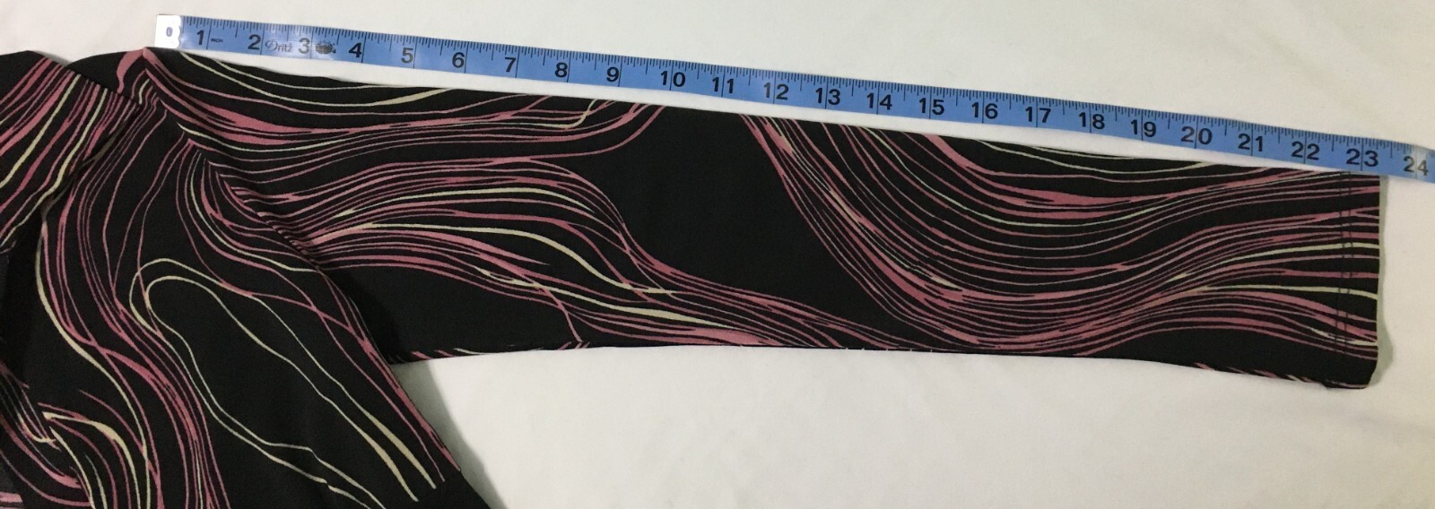 Vtg 90’s Check It Out Women’s Black/Pink/White Abstract L/S Dress Size S/M NWT
