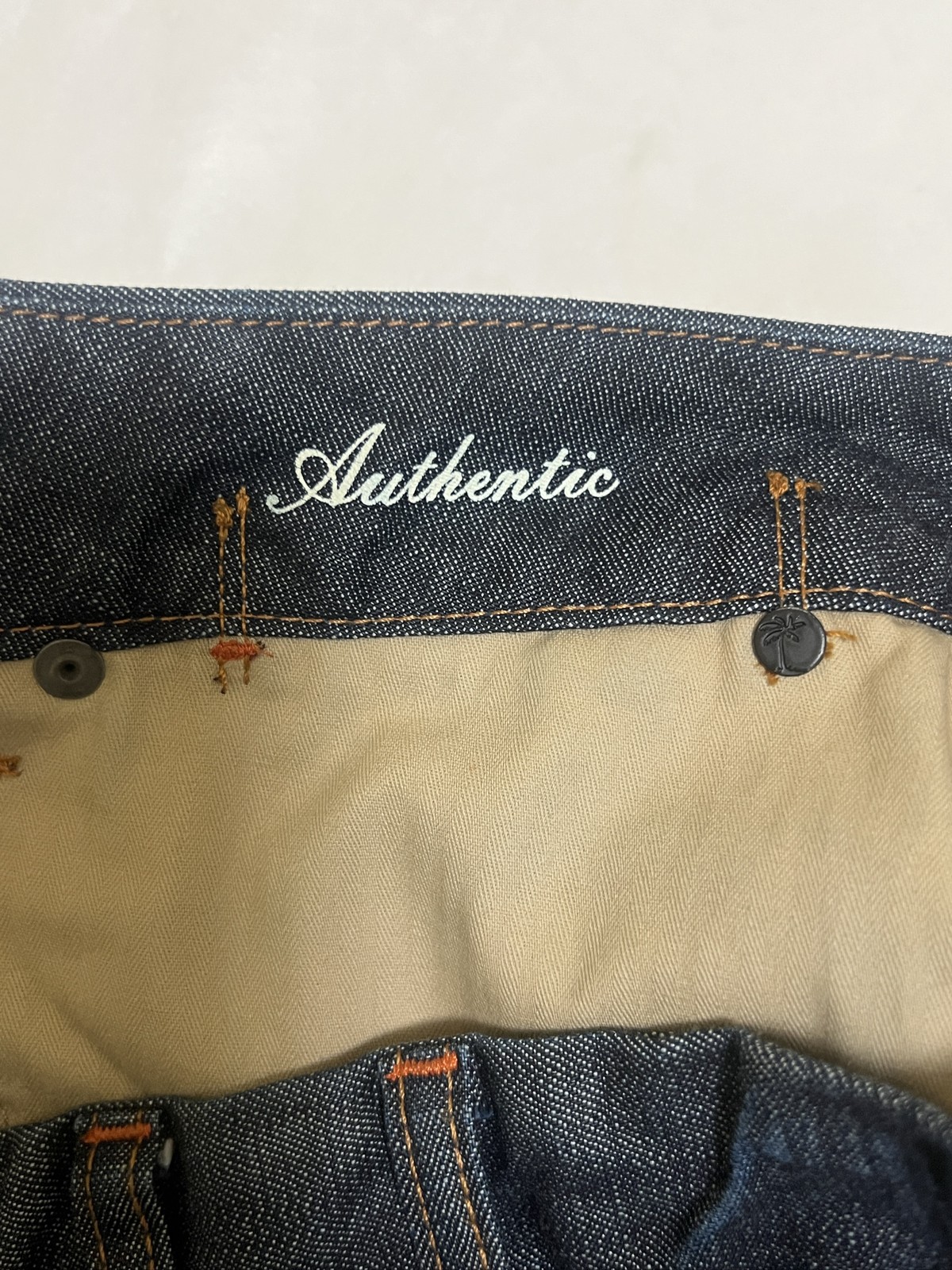 Tommy Bahama Men’s Blue Denim Straight Jeans 36X33