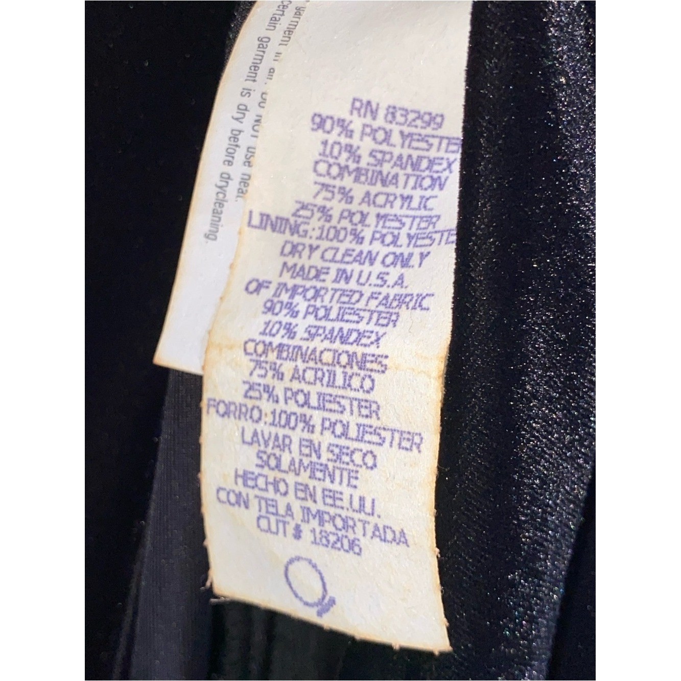 Vintage 90s Jump Apparel Black Velvet Faux Fur Trim Maxi Duster Cardigan