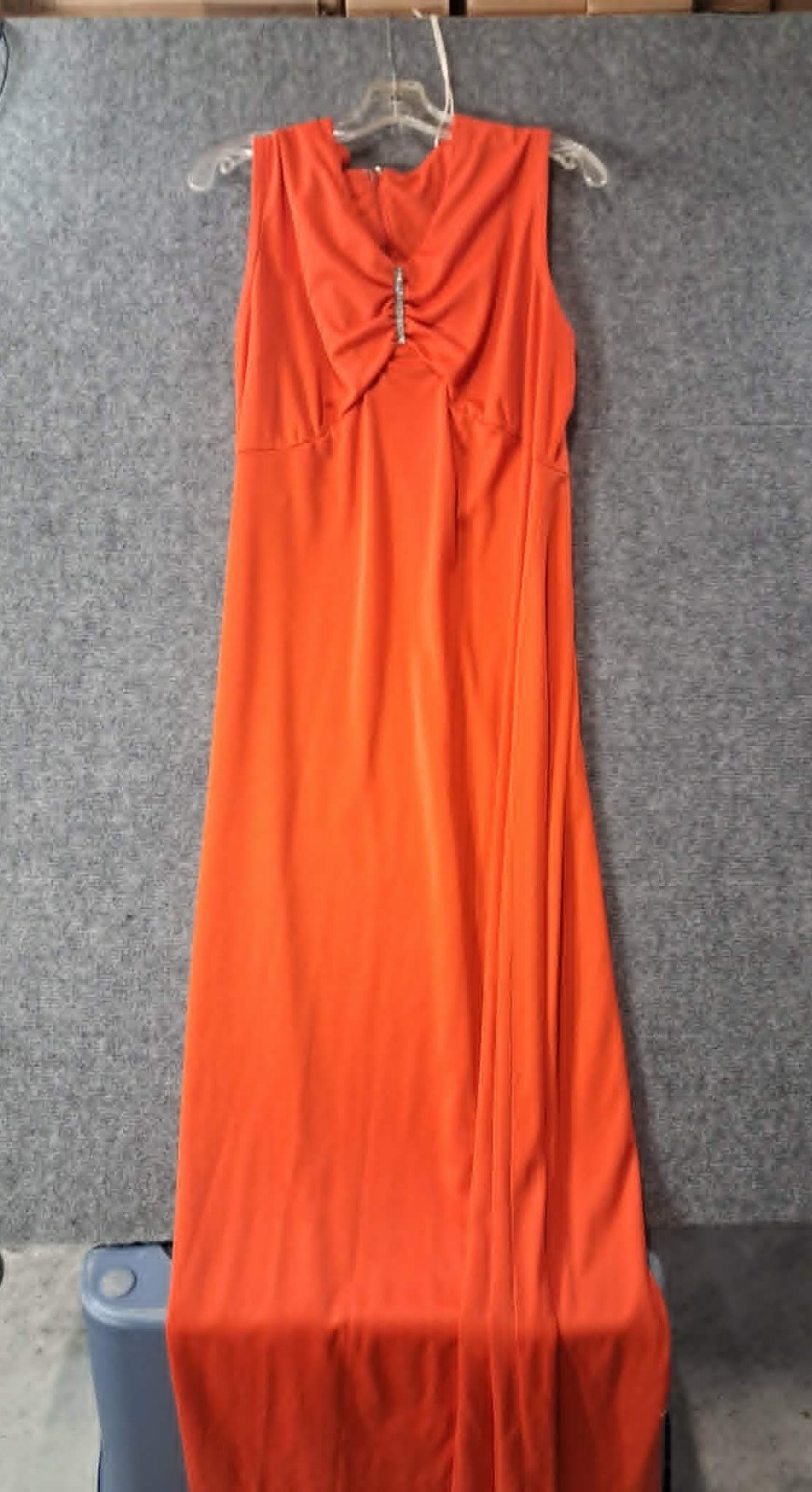 Vintage International Ladies Garment Workers Union Red Dress