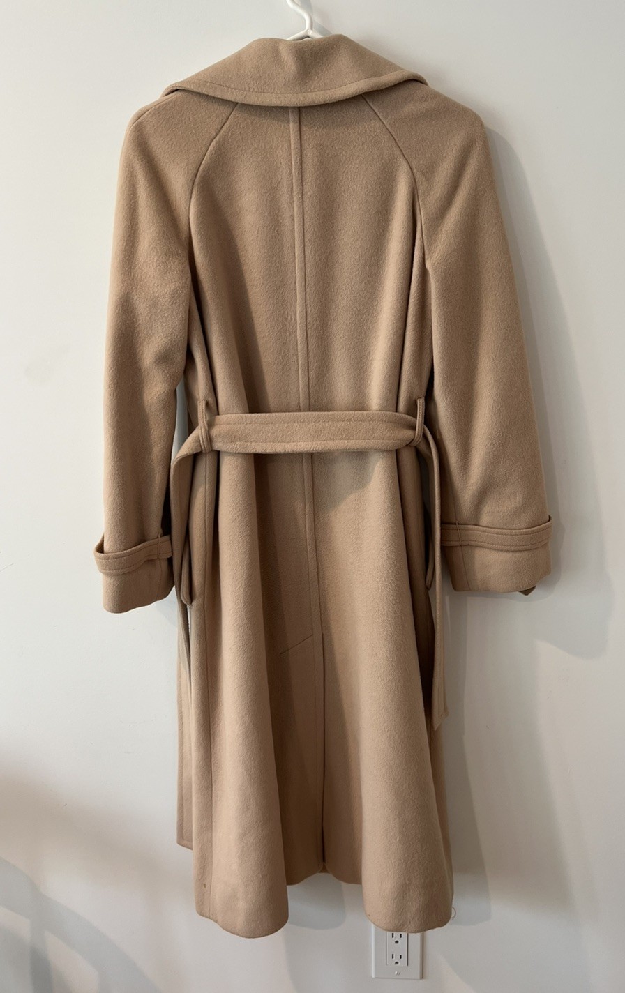 Vintage Camel Hair Coat Sz 8 Bill Haire Fredrick’s Saks 5th Excellent 1960’s