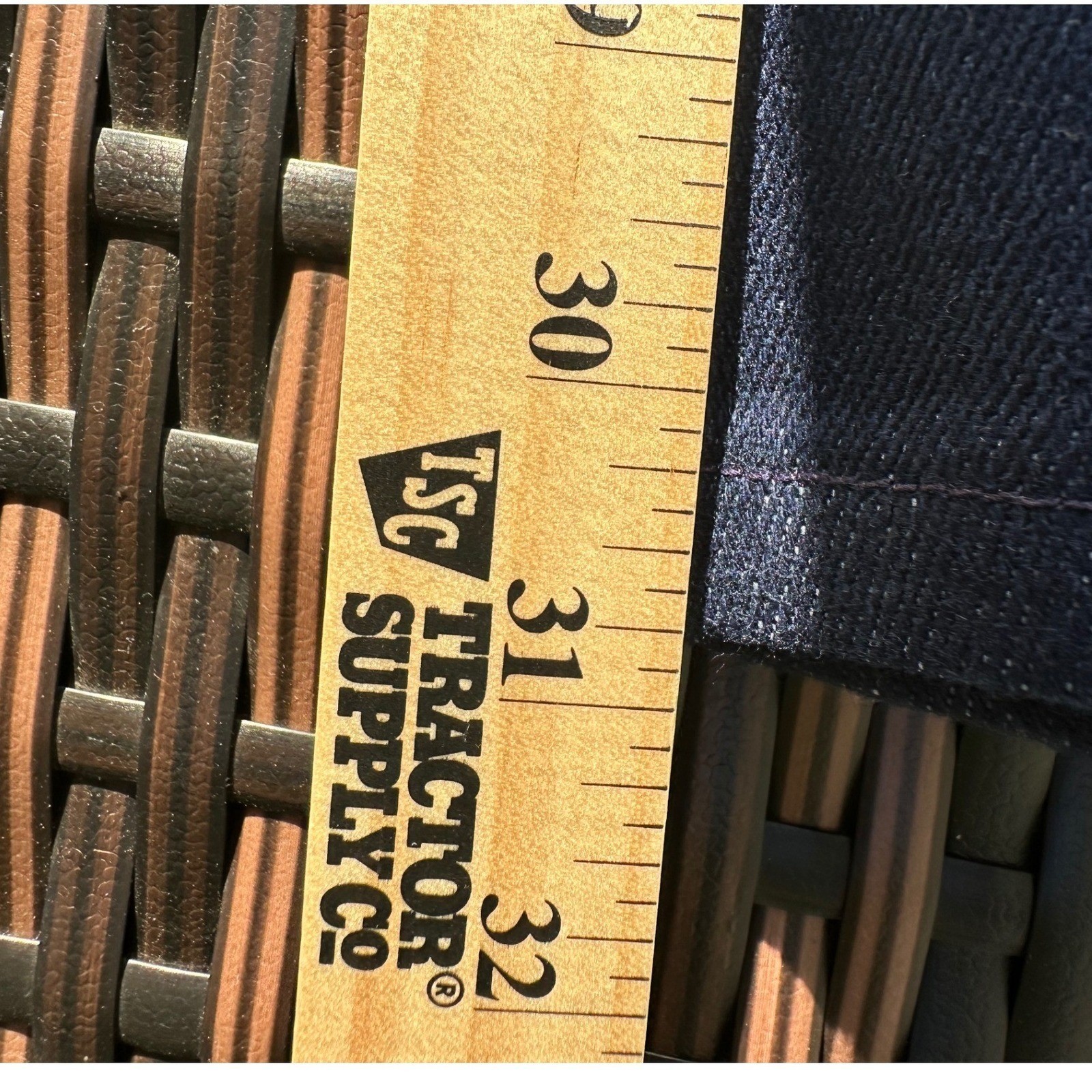 Vtg CHAPS Taylor Togs Womens Action Jeans 36 Mallard Duck Expand-A-Waist USA