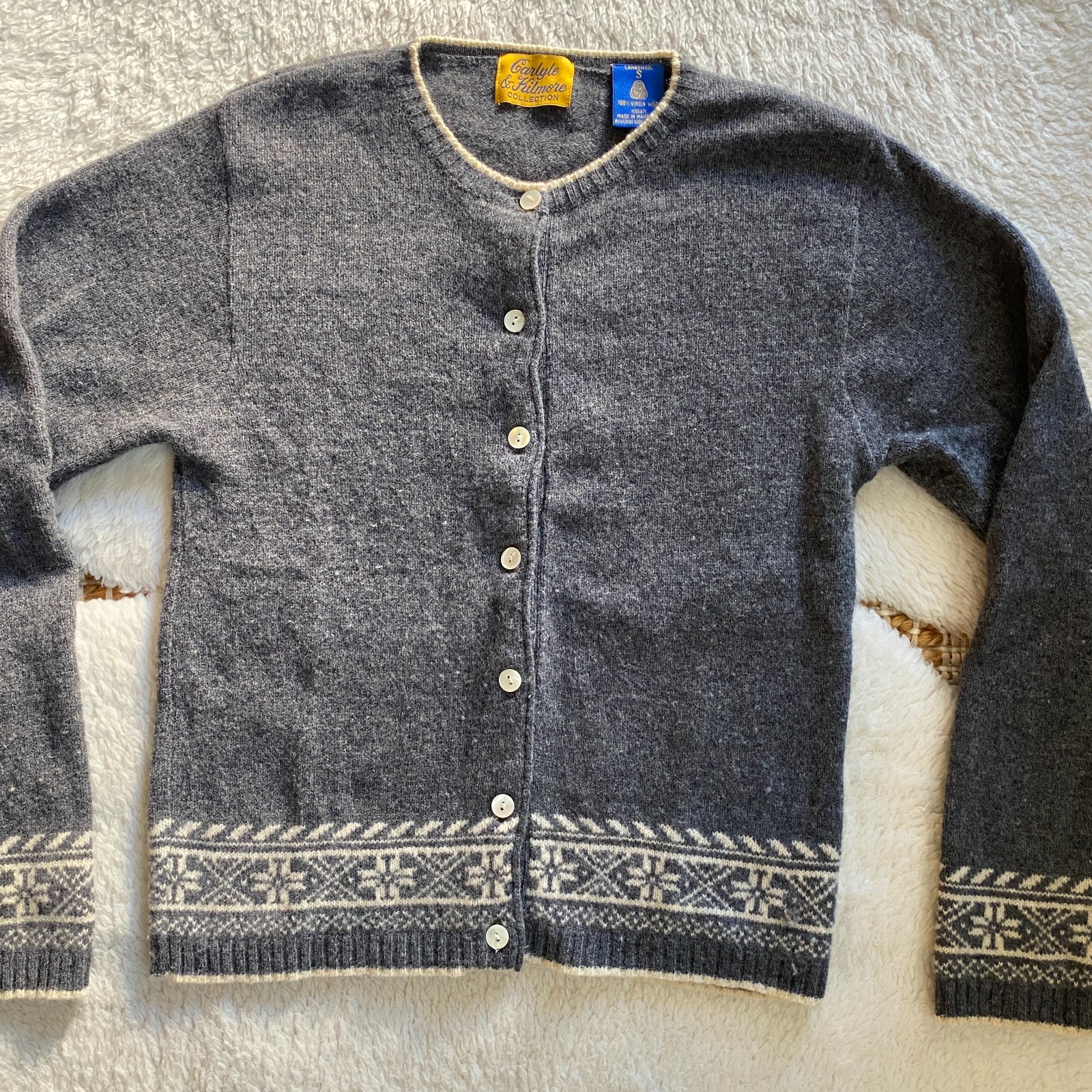 Carlyle & Kilmore 100% Virgin Wool Sweater – Small