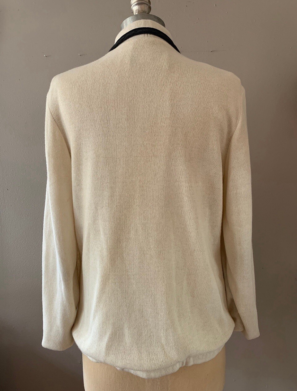 Vintage White Bear of St. Paul Cardigan Size Small Medium