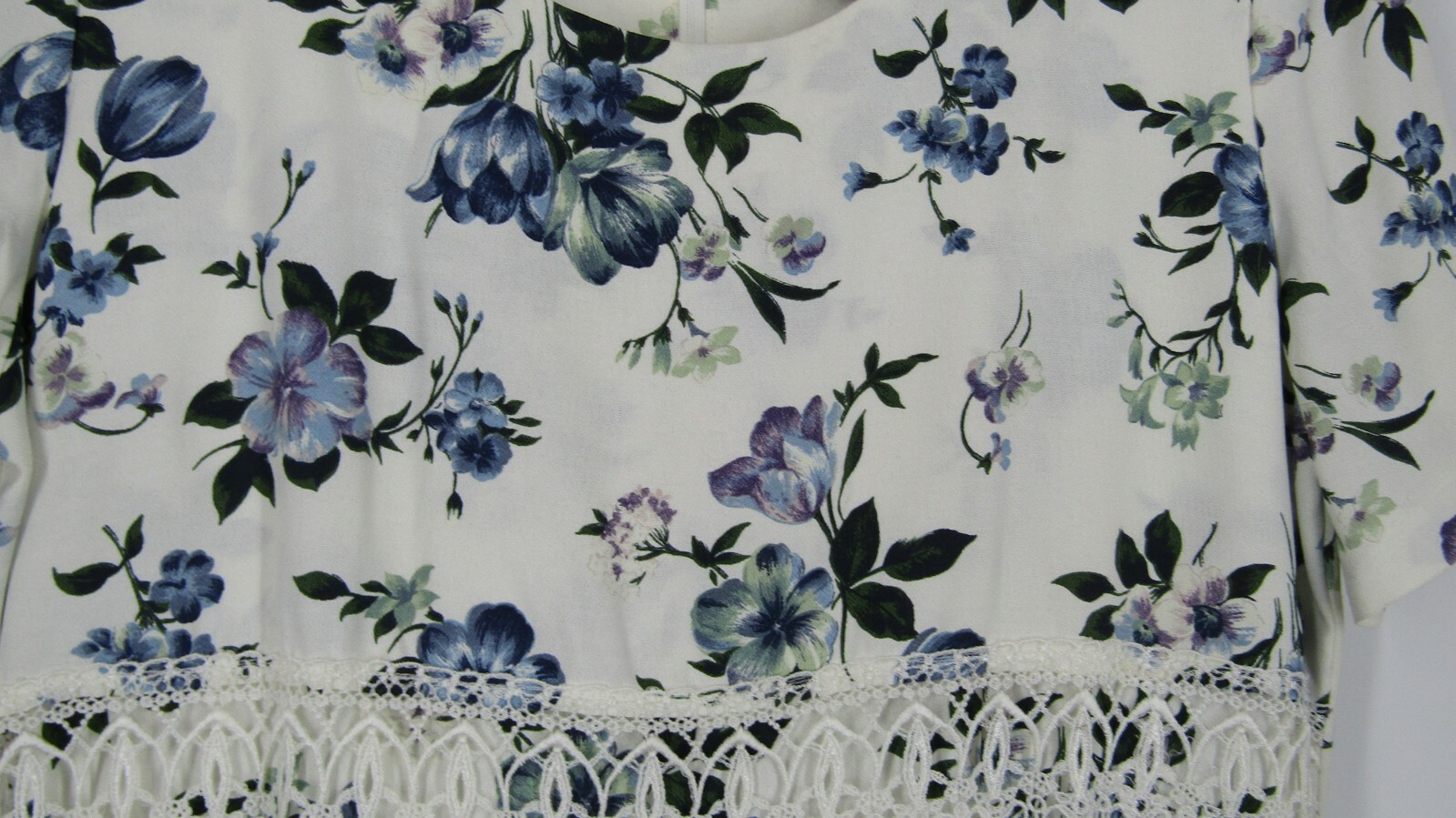 VTG Molly Malloy Dress Multicolored Flowers Size 10 cottagecore fairy prairie