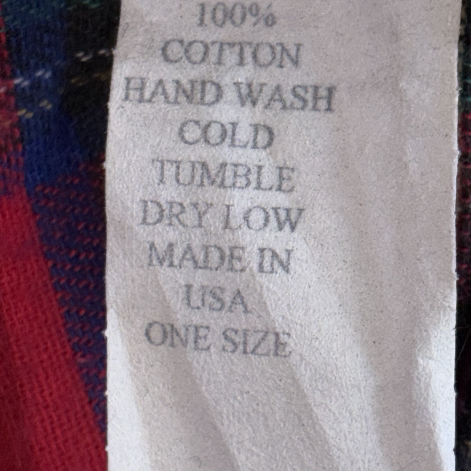 VTG Tour De France Plaidwork Maxi Skirt 100% Cotton Indie Grunge Elastic Waist
