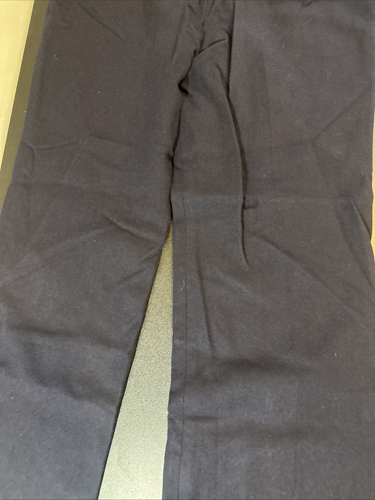 High waist Vintage The Villager Wool Sz 12 Navy blue 30” Inseam 26” Waist Small