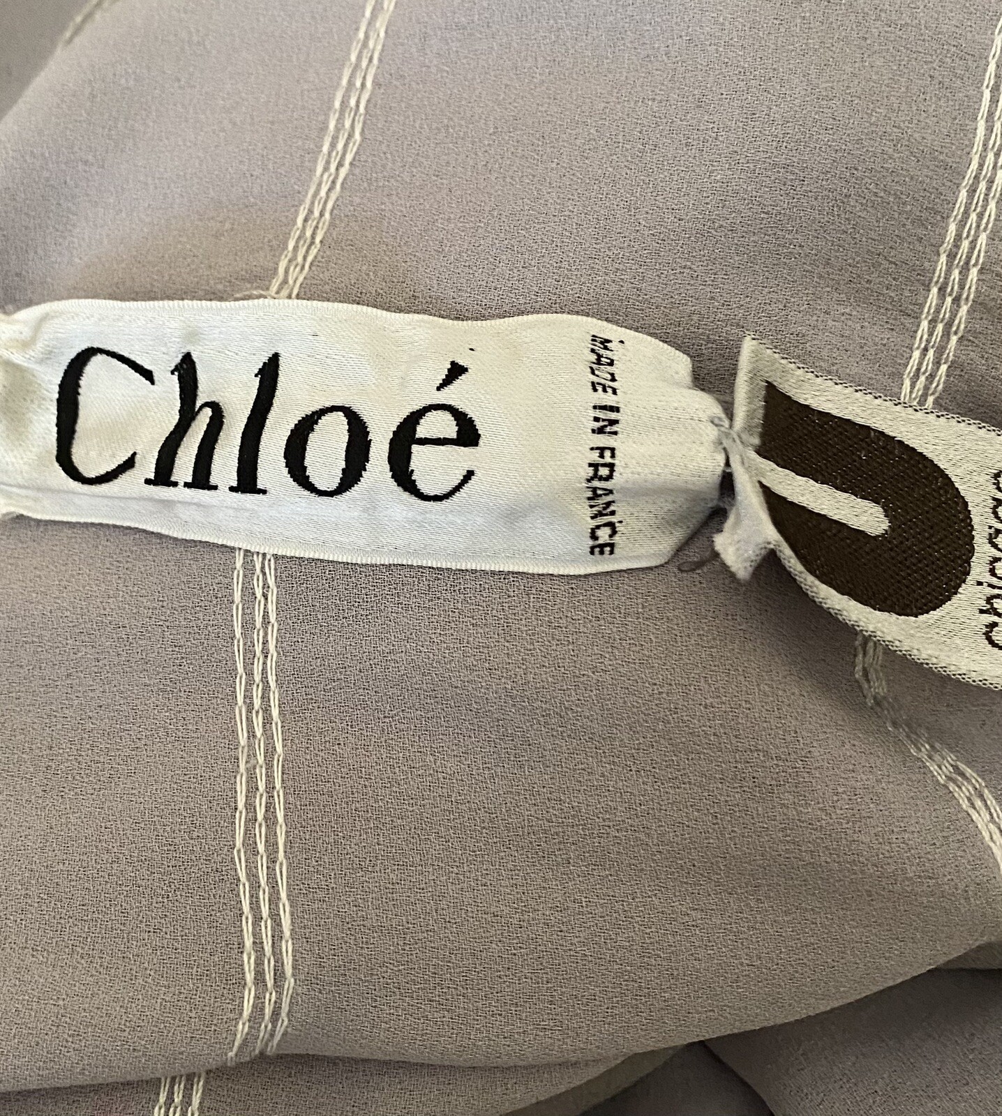 Chloe Vintage 1980 Documented Beaded Silk Whimsigoth Fairy Core Dress