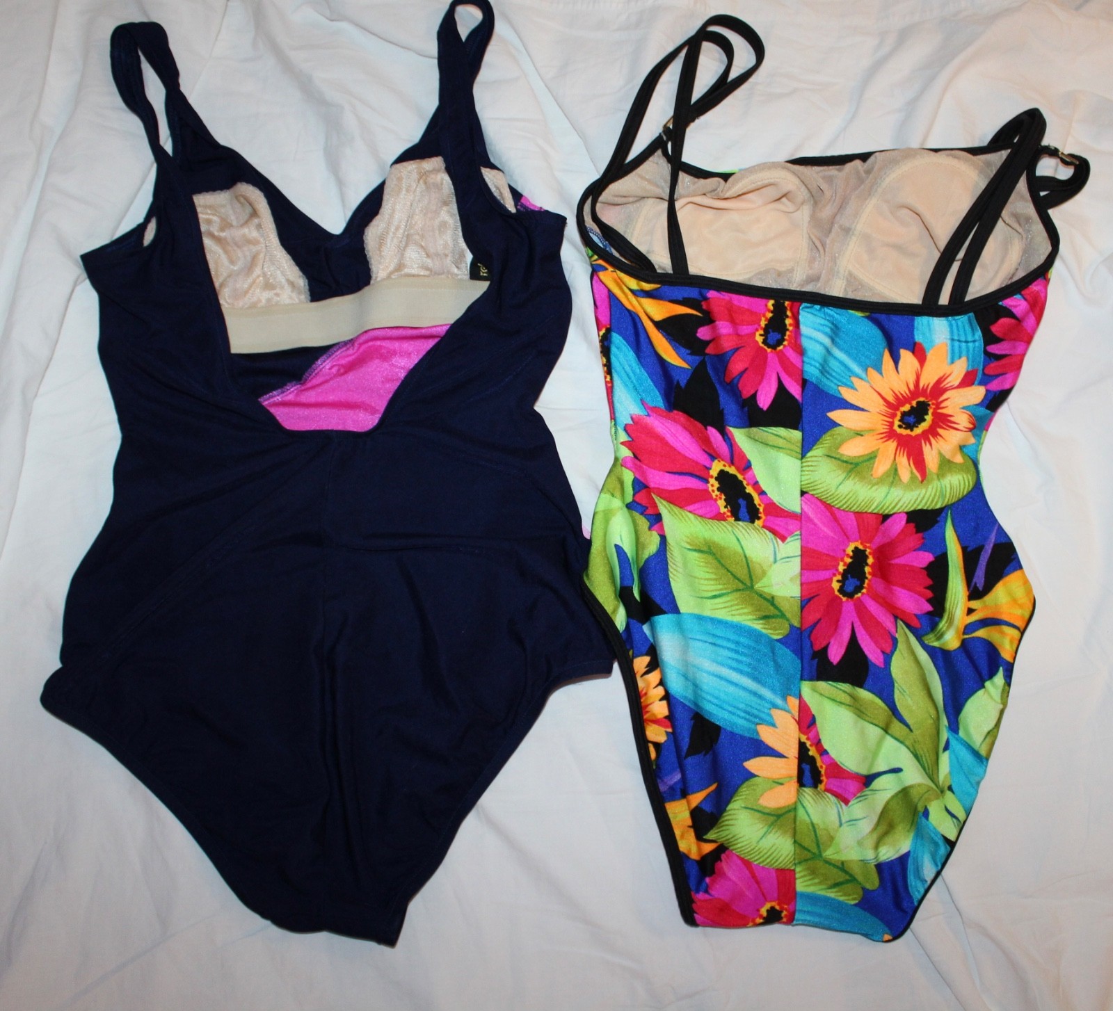 Vintage swimsuit bathing suit lot 80- 90s 1 piece maillot 10 items clearance